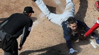 【MLB】試合終えたアウトコールが「酷い判定だ」　批判続出「全然タッチしてない」