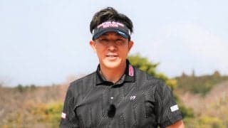 ティショットでもしっかり距離を測ってターゲット設定を！上井邦裕