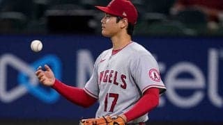 【MLB】大谷翔平の“新魔球”は「打てるかーい！」　打者も思わず腰引く1球が「キレッキレ」