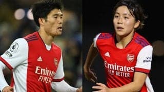 冨安健洋と岩渕真奈が着用するアーセナルの新ユニフォームが発表！ アディダスになって初の“襟付き”に！