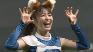 笑顔のチアに誘われ「選手みんなガン見」　じわじわ約50万反響「こんな可愛いのか」