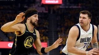 マブスとの初戦で前半無得点ながら守備で奮闘したトンプソンが憧れていた選手たちとは？