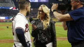 153kmの硬球が顔面直撃…美人レポーターが「神様ありがとう」　2度目“悲劇”から回復