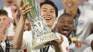 「応援ありがとう」　フランクフルト鎌田大地がEL制覇の今季に幕で感謝　「人生最高の瞬間でした」