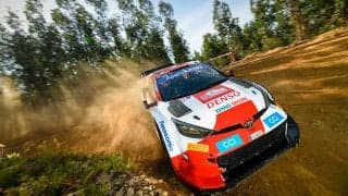 WRCポルトガル：競技2日目を終えて、トヨタのエルフィン・エバンスが首位。勝田は4番手