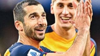 インテル移籍が報じられるムヒタリアン、ローマGMが噂を否定「彼は真のプロフェッショナル」