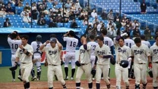 「3時間39分＋中断43分」雨中の熱戦は両者一歩も譲らず！立大と明大の優勝決定カード1回戦は3対3の引き分け！【5/21 春季東京六大学野球 立教大学vs明治大学】