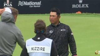 【動画】松山英樹は3日連続「72」、1番では約13mを沈めてバーディ　全米プロ3日目ハイライト