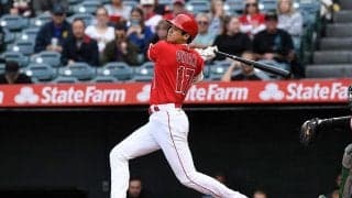 【MLB】大谷翔平、5試合ぶりマルチ　打球速度178キロの“弾丸”左前打で復調気配