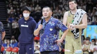 大逆転で第1戦を制した琉球の桶谷HC…「ブースターの皆さんに勝たしてもらった」