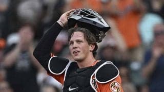 MLBのNo.1有望株が守備に就いただけで涙　感動の初出場が米話題「泣くね」「最高だ」