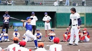 元ロッテ里崎氏が野球教室で伝えたかったこと「好きで楽しんでやらないと」
