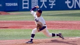 村田賢一が粘りの初完投で5勝目。明大が優勝に王手をかける【5/22 春季東京六大学野球 明治大学vs立教大学】