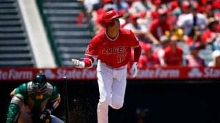 【MLB】大谷翔平、飛距離135メートル“特大”9号先頭打者弾　「日米通算150本塁打」達成