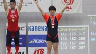 悔しさ残るも３人が表彰台にのぼるー第68回全日本学生ウエイトリフティング個人選手権大会