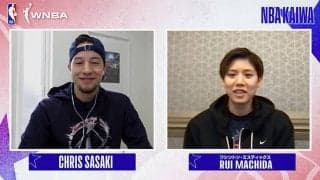 町田瑠唯が『NBA KAIWA』に登場…ファンの質問に回答、アメリカでの新生活を語る