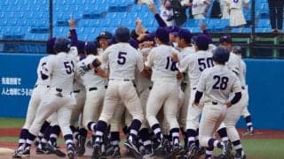 明大がクラスターや主将離脱を乗り越え「日々成長」。6季ぶり41回目の優勝を飾る【5/23 春季東京六大学野球 立教大学vs明治大学】
