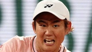  西岡 ジョコに善戦も初戦敗退 