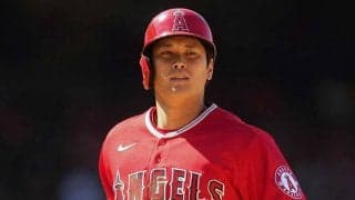 大谷翔平に何よりの“プレゼント”を貰った同僚左腕、ベンチの喜びに反響「嬉しそう」