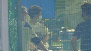 鷹・栗原陵矢がリハビリ組に合流　左膝前十字靭帯再建術後初めてファーム施設へ