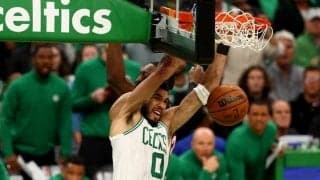 セルティックスが20点差快勝でシリーズをタイに…テイタムが両軍最多31得点／NBAプレーオフ