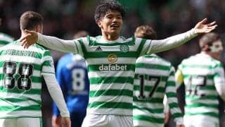 セルティック旗手怜央が久々に等々力へ！　25日湘南戦来場でサポーターに挨拶も