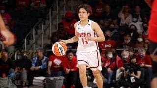 ミスティックスの町田瑠唯、3アシスト2スティールを記録…同僚の記念すべき得点をお膳立て