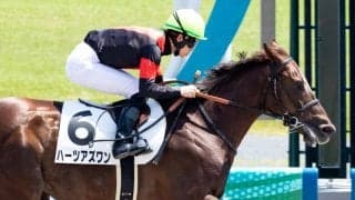 【中京6R】松山「上にいっても楽しみ」ハーツアズワンが4馬身差圧勝