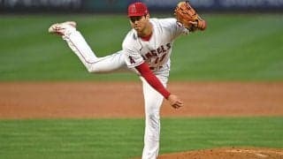【MLB】大谷翔平の投球は「別次元に上昇中」　米メディアが球速アップと与四球減に注目
