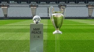 キリル文字で「平和」と刻まれたCL決勝の試合球が発表！休戦と団結をデザイン