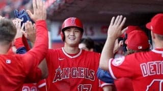大谷翔平、あわや転倒も同点ホームイン　本人苦笑いに米記者「彼はウケていたようだ」