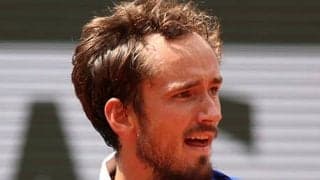  メド 全仏2年連続3回戦進出 