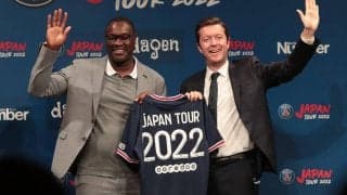 PSGが7月に来日！アンバサダーのキングカズが一緒にプレーしたいのは「ネイマール」、レジェンド・エムボマ氏は「20kgも太りすぎた(笑)」