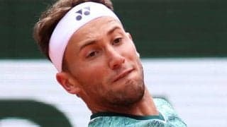  ルード 4年連続全仏3回戦へ 