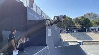 弱冠12歳の松本翔海が初国際大会で初優勝「FISE Montpellier 2022」BMXフリースタイル パーク種目 男子ジュニア