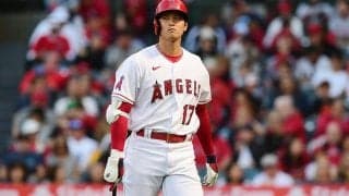 【MLB】大谷翔平、今季3度目のスタメン外　「投打同時出場」の27日に腰の張りで途中交代
