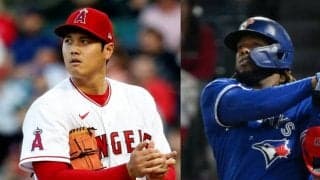 “ライバル”大谷翔平から強烈なポール直撃弾！ゲレーロJr.の一発に「ショータイムじゃなくて、ブラッディタイムだ！」