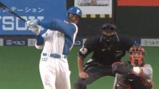 ハム清宮、17戦ぶり先制5号「最高の結果に」　強烈弾道に騒然…新庄監督も大喜び