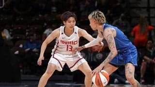 町田瑠唯、5試合ぶりの3ポイントに5アシスト…ミスティックスは敗戦