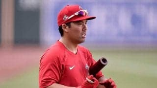 ボール直撃のエンゼルス捕手は「首の打撲」　試合中に朦朧、球団発表「意識はある」