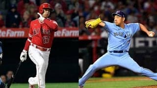 【MLB】大谷翔平、「花巻東対決」は3打数無安打　“先輩の意地”見せ快投の菊池雄星に軍配