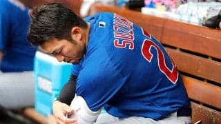 【MLB】鈴木誠也、30日にIL入りの可能性　左手薬指負傷…GM「痛みや腫れもある」