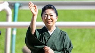 石川さゆりさんがダービーで国歌独唱