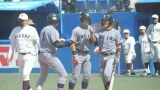 【野球】宿敵に連勝し、意地の勝ち点１獲得　春季リーグ戦は２位で終戦　早大②