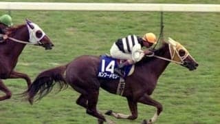 「ウマ娘」で熱血キャラのバンブーメモリー。重賞初出走の安田記念で勝利、オグリキャップの好敵手として活躍した