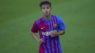 バルセロナ・安部裕葵の「イメチェン」が話題に!!ド派手な髪色チェンジに｢ご馳走様です｣など大反響！日本代表DFも反応