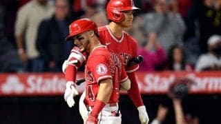 【MLB】エンゼルス、イカ風ファッションでニューヨークへ　大谷翔平はブラックで身を包むも…