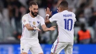 ムバッペとベンゼマがフランス代表で再会！レアル移籍を蹴ってから初めての対面に  