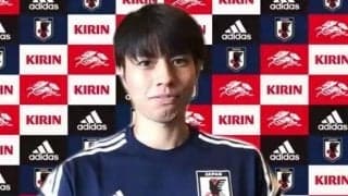 成長続ける田中碧、最終予選で定位置奪取も「自分より上のリーグでプレーしている選手もいる」