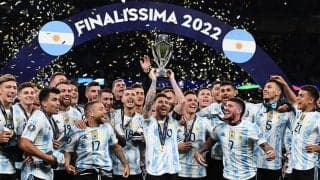 南米王者アルゼンチンが欧州王者イタリアを粉砕し初代王者に《フィナリッシマ》